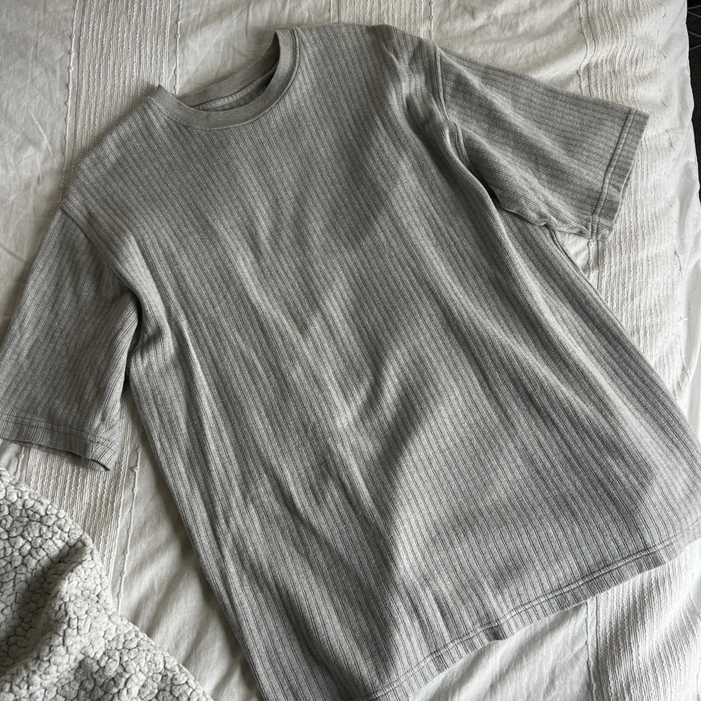 Pierre Cardin RIB KNIT CREW NECK TEE